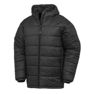 Recycled down parka